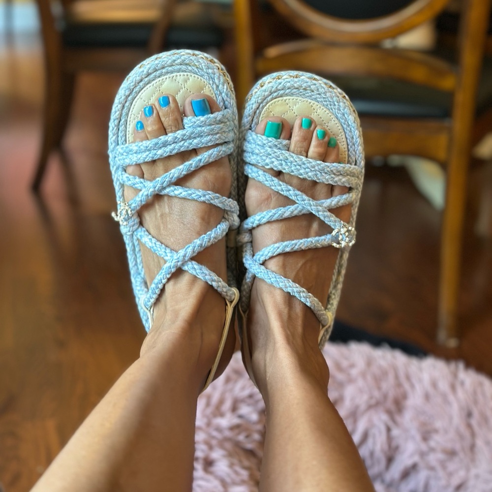 Chanel Size 37 Sandals
